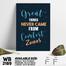 DDecorator Creative Comfort Zone - Motivational Wall Board and Wall Canvas image