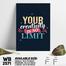 DDecorator Creativity Has No Limit - Motivational Wall Board And Wall Canvas image