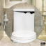 DDecorator Creepy Eye Vinyl Decals Removable Sticker for Washroom image