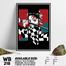DDecorator Demon Slayer Anime Series Wall Board and Wall Canvas image