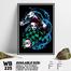 DDecorator Demon Slayer Anime Series Wall Board and Wall Canvas image