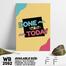 DDecorator Do It Today - Motivational Wall Board And Wall Canvas image