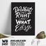 DDecorator Do The Right Thing - Motivational Wall Board and Wall Canvas image