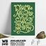 DDecorator Don't Be Afraid - Motivational Wall Board And Wall Canvas image