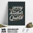 DDecorator Don't Be Sorry - Motivational Wall Board And Wall Canvas image