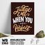 DDecorator Don't Judge - Motivational Wall Board and Wall Canvas image