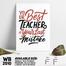 DDecorator Don't Make Mistakes - Motivational Wall Board And Wall Canvas image