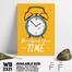 DDecorator Do't Waste Your Time - Motivational Wall Board And Wall Canvas image
