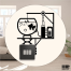DDecorator Energy From Fish Tank Switch Socket Wall Sticker image