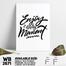 DDecorator Enjoy Every Moment - Motivational Wall Board and Wall Canvas image