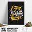 DDecorator Enjoy Little Things - Motivational Wall Board and Wall Canvas image
