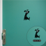 DDecorator Excite (Dog) Vinyl Decals Removable Door Eye Sticker image