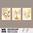 DDecorator Flower And Leaf ArtWork Wall Decor image