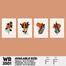 DDecorator Flower And Leaf ArtWork (Set of 4) Wall Board And Wall Canvas image