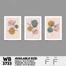 DDecorator Flower And Leaf ArtWork Wall Decor image