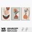 DDecorator Flower And Leaf ArtWork Wall Decor image