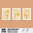 DDecorator Flower And Leaf ArtWork Wall Decor image