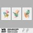 DDecorator Flower And Leaf ArtWork Wall Decor image
