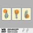 DDecorator Flower And Leaf ArtWork Wall Decor image