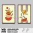 DDecorator Flower And Leaf ArtWork Wall Decor image