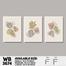 DDecorator Flower And Leaf ArtWork Wall Decor image