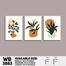 DDecorator Flower And Leaf ArtWork Wall Decor image