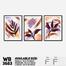 DDecorator Flower And Leaf ArtWork Wall Decor image