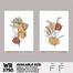 DDecorator Flower And Leaf ArtWork Wall Decor image