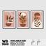 DDecorator Flower And Leaf ArtWork Wall Decor image