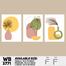 DDecorator Flower And Leaf ArtWork Wall Decor image