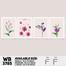 DDecorator Flower And Leaf ArtWork Wall Decor image