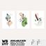 DDecorator Flower And Leaf ArtWork Wall Decor image