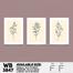 DDecorator Flower And Leaf ArtWork Wall Decor image
