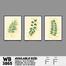 DDecorator Flower And Leaf ArtWork Wall Decor image