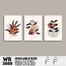 DDecorator Flower And Leaf ArtWork Wall Decor image