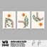 DDecorator Flower And Leaf ArtWork Wall Decor image