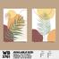 DDecorator Flower And Leaf ArtWork Wall Decor image