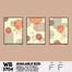 DDecorator Flower And Leaf ArtWork Wall Decor image