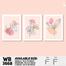 DDecorator Flower And Leaf ArtWork Wall Decor image