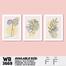 DDecorator Flower And Leaf ArtWork Wall Decor image