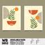 DDecorator Flower And Leaf ArtWork Wall Decor image