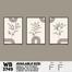 DDecorator Flower And Leaf ArtWork Wall Decor image