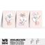 DDecorator Flower And Leaf ArtWork Wall Decor image