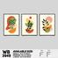 DDecorator Flower And Leaf ArtWork Wall Decor image