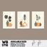 DDecorator Flower And Leaf ArtWork Wall Decor image