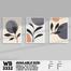 DDecorator Flower ArtWork (Set of 3) Wall Board And Wall Canvas image