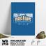 DDecorator Follow Your Dreams - Motivational Wall Board and Wall Canvas image