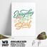 DDecorator Fresh Start - Motivational Wall Board And Wall Canvas image