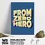 DDecorator From Zero To Hero - Motivational Wall Board And Wall Canvas image