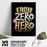 DDecorator From Zero To Hero - Motivational Wall Board and Wall Canvas image